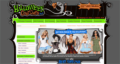 Desktop Screenshot of halloweencostumes.net