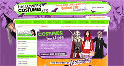 Desktop Screenshot of halloweencostumes.org